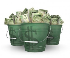 Buckets of Cash smaller